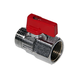 MINI VANNE 1/2MF ROUGE - CM Fittings