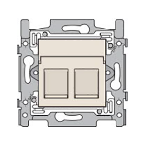 2 CONNEXIONS RJ45 UTP - Niko