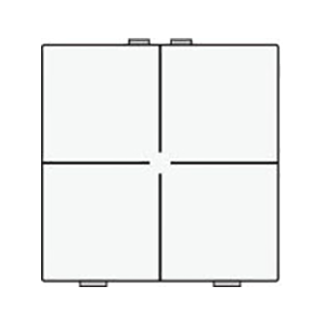 BOUTON-POUSSOIR QUADR. - Niko