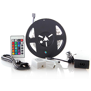 LED FLEXEBLE 5M RGB+CONTROL (Petit) - ETL