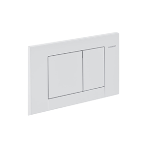 PLAQUE DE COMMANDE BOLERO 2 TOUCHES - Geberit