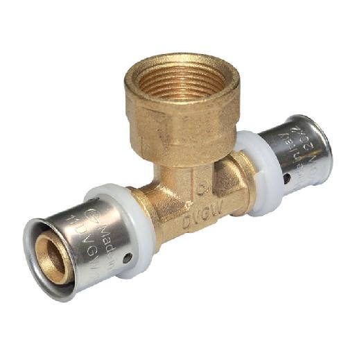 TÉ FEM20X2 - 1/2 F - 20X2"S" - Comisa