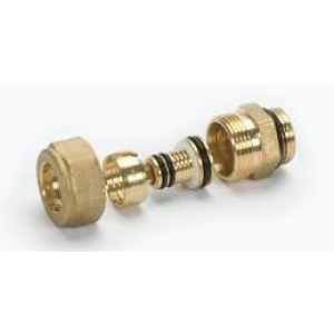 Chauffage par Sol RACCORD EK 3/4 16X2 pour Collecteur en Laiton SAS - CM Fittings