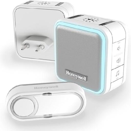 Sonnette portable Avec lumière de Nuit et Bouton Blanc - Honeywell