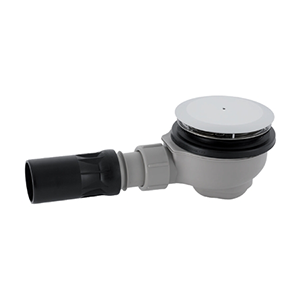 Siphon de receveur de douche Geberit D90 avec bouchon ,garde d eau 50mm - Geberit