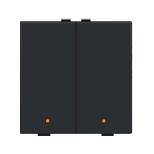 BOUTON-POUSSOIR DBL, LED - Niko