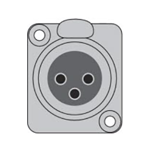 CONNECTEUR XLR FEMELLE - Niko