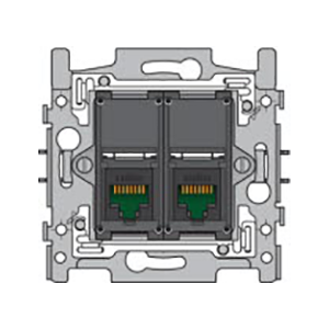 2 CONNEXIONS RJ45 UTP - Niko