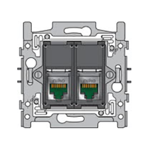 2 CONNEXIONS RJ45 STP - Niko