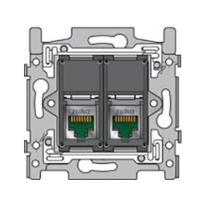 2 CONNEXIONS RJ45 STP - Niko