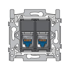 2 CONNEXIONS RJ45 STP - Niko