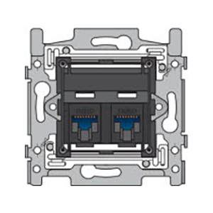 2 CONNEXIONS RJ45 UTP - Niko