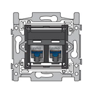 2 CONNEXIONS RJ45 STP - Niko