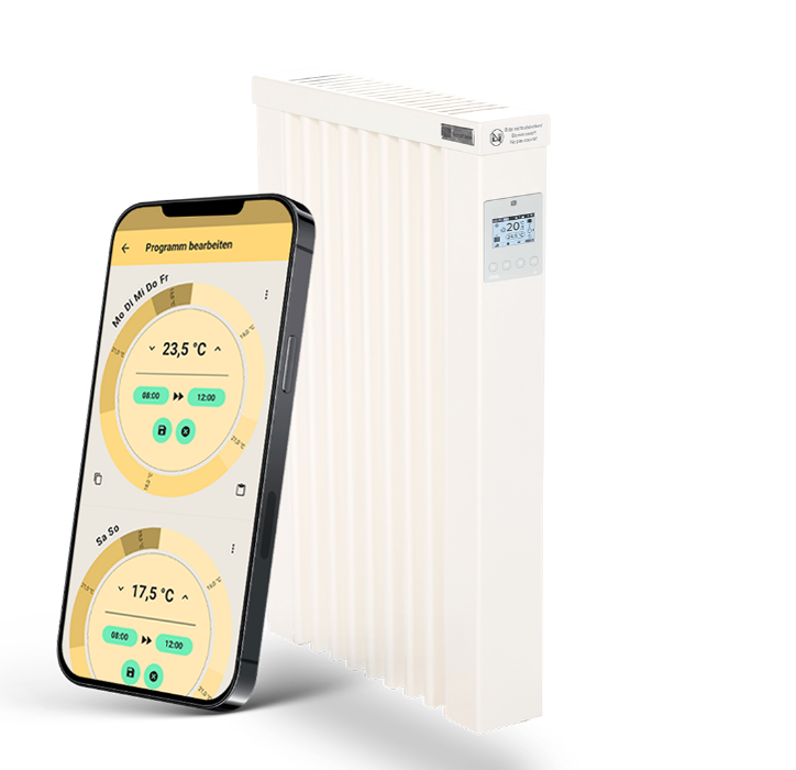 Radiateur électrique FlexiSmart Pro MINI : L380 x H610 650W - Aeroflow