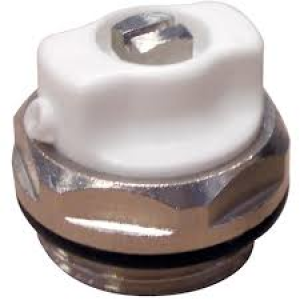 BOUCHON RADIATEUR À PURGEUR CHROMÉ 1/2 - ACC