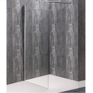 Paroi de douche en verre clair THYTAN 200x116 cm - THYS Group
