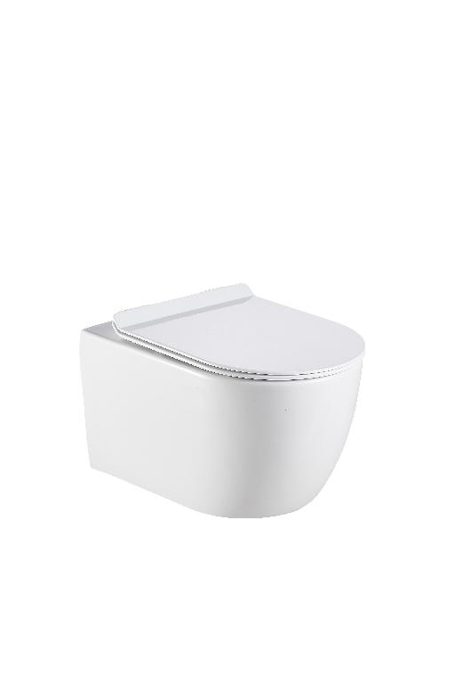 Pack WC suspendu  SoftClose et EasyClean Dim: 540x360x310 - Elegant