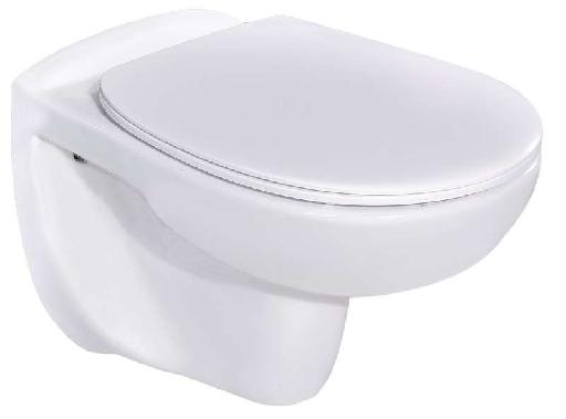PACK : Wc suspendu Rimless Smart avec planche soft close en PP - Elegant