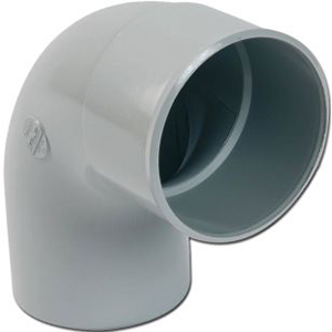 PVC Coude FF 87°30 100 GN - Wavin