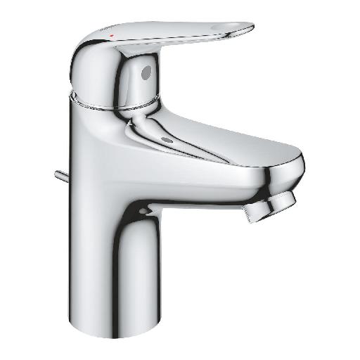 Robinet Lavabo avec tirette Euroeco S Chrome - Grohe