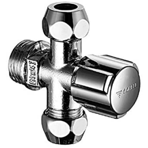 Schell Comfort Robinet Equerre avec 2 sorties G3/8-10mm - Schell