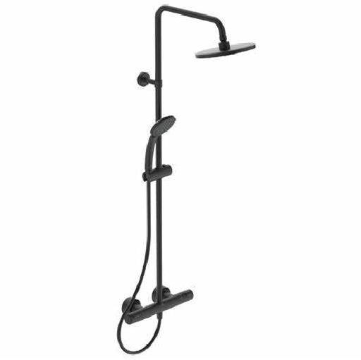 Système de douche Silk Black avec CeraTherm T25 - Ideal Standard