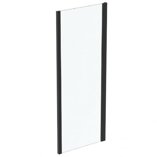 Panneau douche fixe 900mm combinaison porte silk black - Ideal Standard