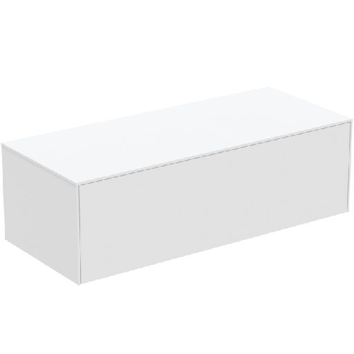 iDS// meuble conca 1202x505x370mm 2 tiroir noyer//1322.00 euro - Ideal Standard