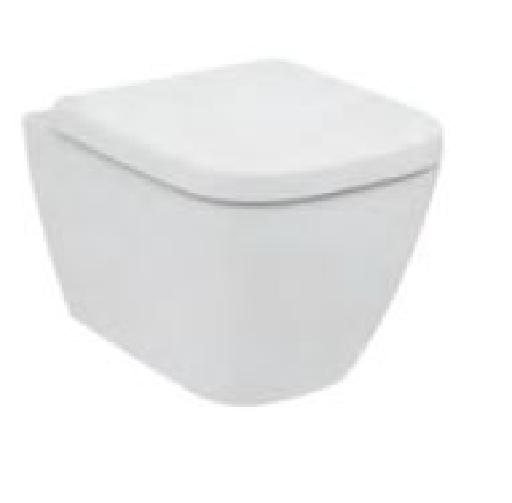 Idealstandard/Pack WC suspendu rimless   court 48.5 avec abattant et couvercle softclosing - Ideal Standard
