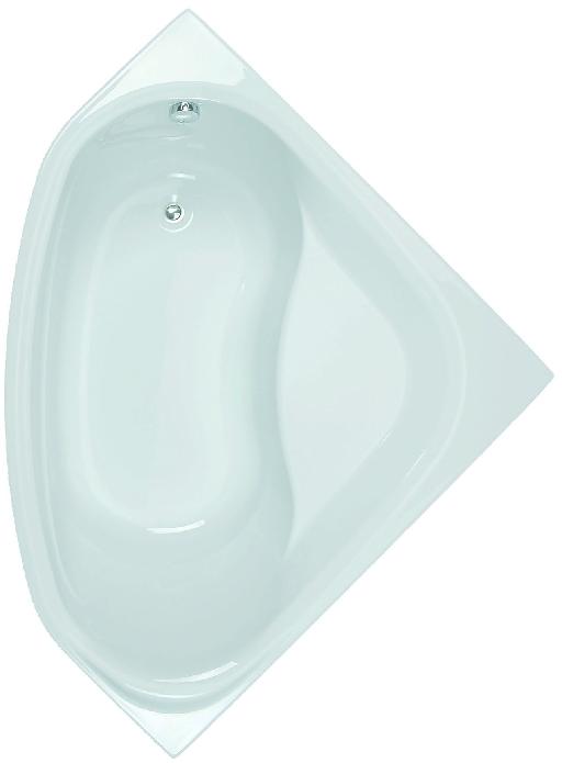 Lucina 140x140 x 52-54 cm Blanc - Allibert