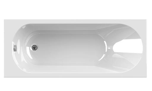 Baignoire droite 170x70 cm BLANC - Allibert