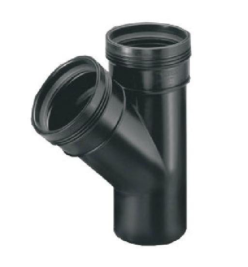 Wafix PP Pièce-T 50mm 45° 2xm/f NR - Wavin