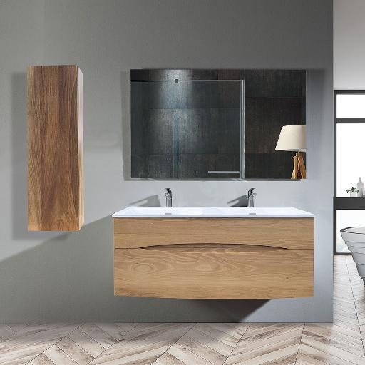 ODESIGN/ Meuble danaé 140cm en bois massif 2 tiroirs chêne clair/2247.00 euro - Odesign
