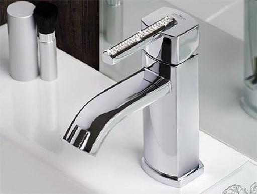 MITIGEUR DE LAVABO AZETA CRYSTAL CHROME (*page cat58) - Webert