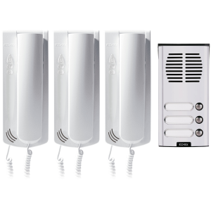 Kit Parlophone 3 postes (5 fils) - Elvox
