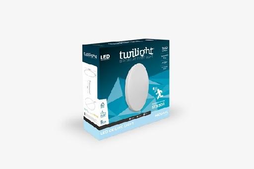 TWILIGHT LED ceiling light 15W 1800lm 4000K motion sensor - Twilight