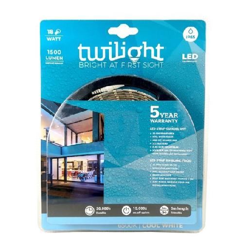 TWILIGHT ruban LED 5m IP65 3,6W/m 300lm/m 6000K - Twilight
