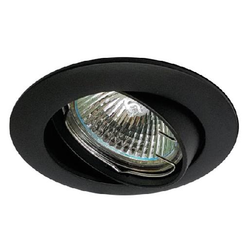 TWILIGHT spot encastrable rond orientable GU10 NOIR IP20 - Twilight
