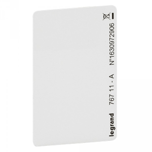 Badge Mifare format carte ISO Accessoire de contrôle d'accès - Legrand