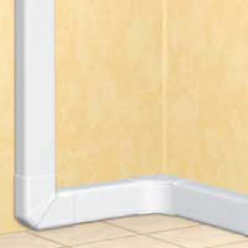 Goulotte DLP design 50 x 80 mm corps   couvercle - blanc - 2m - Legrand
