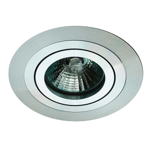 SPOT ROND ORIENTALE ALUMINIUM BROSSE - ETL