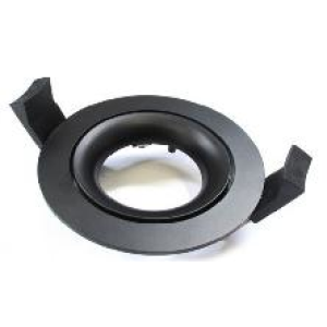 Led Downlight Rond Orientable Noir 75mm - Redali 59