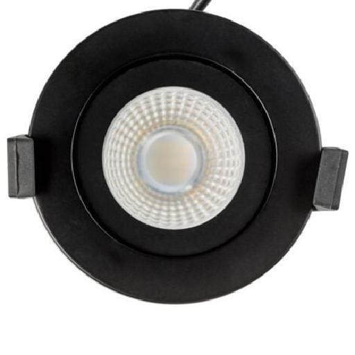 Spot Led Noir Encastre 6W-6000K 230v IP20 Dim - Redali 59