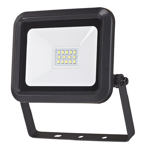 Projecteur LED 10W avec réflecteur, 6500K, DOB-SMD, IP54, 900lm, corps en aluminium, câble 20 cm - Redali 59