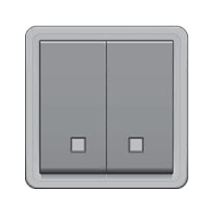 BOUTON-POUSSOIR DOUBLE - Niko