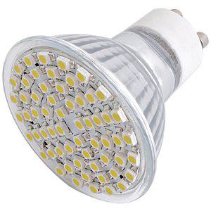 AMPOULE 60LED SMD GU10 WARMWHITE - 700