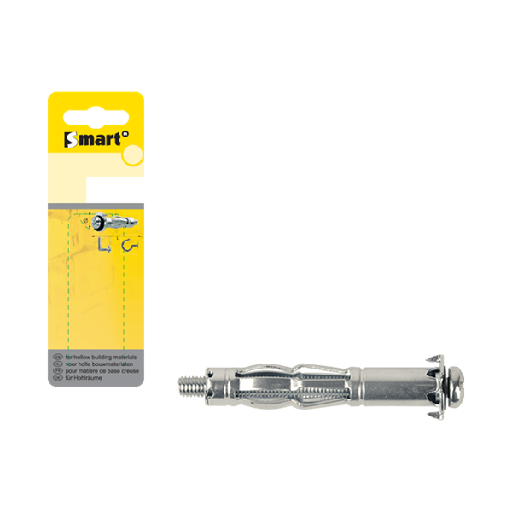 SMART Chev. mét.corps creux TC M4x38 Zn - PGB