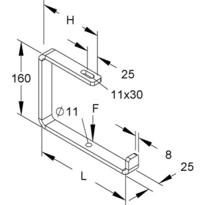 Attache Plafond ZCB 100 - Stal