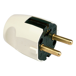 Fiche 2P T 16A ivoire(601038) - ABB