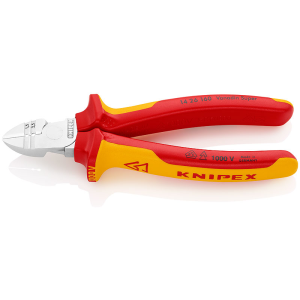 Pince coupante et dénudante de côté VDE - Knipex